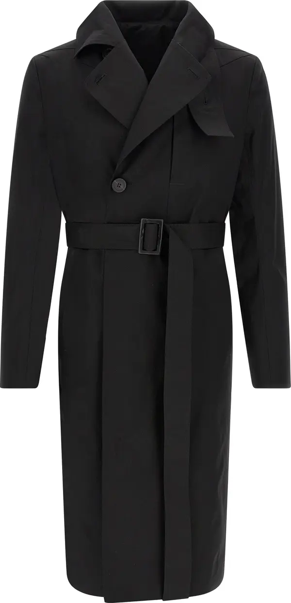 Black Cotton Coat