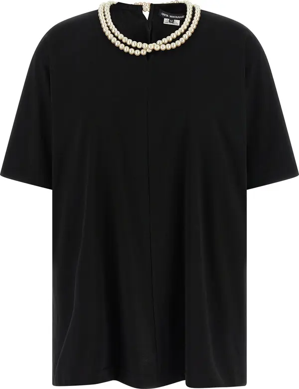 Black Cotton T-Shirt