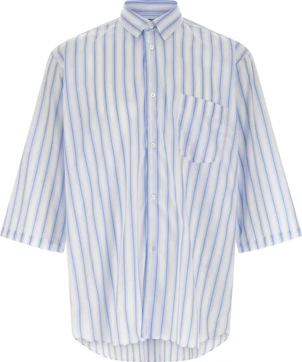 Blue Cotton Blouse