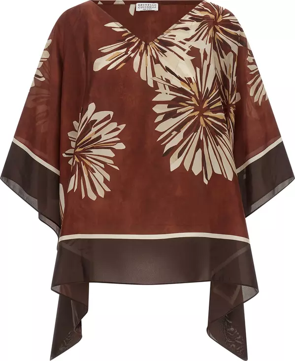 Bordeaux Silk Blouse