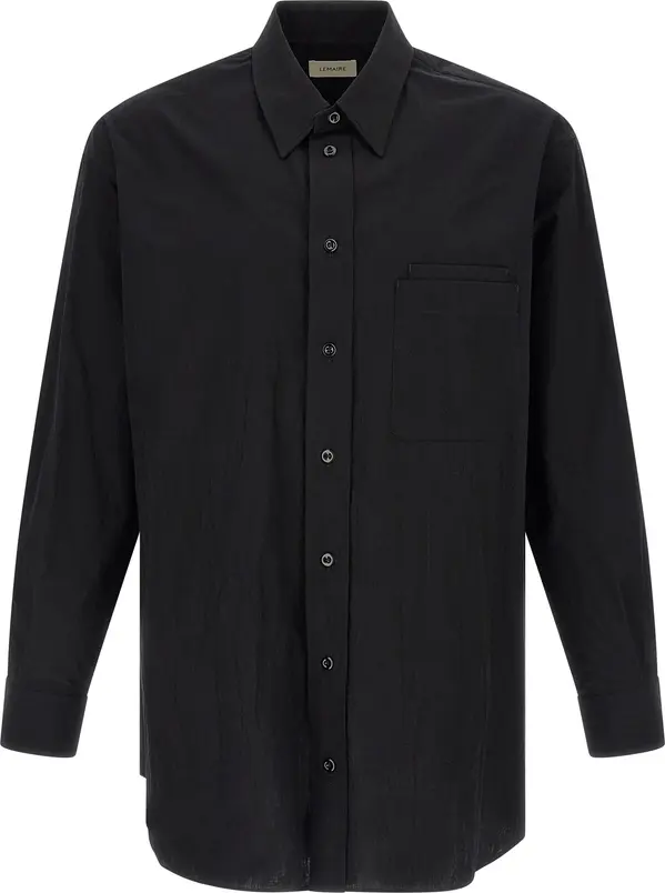 Black Cotton Blouse