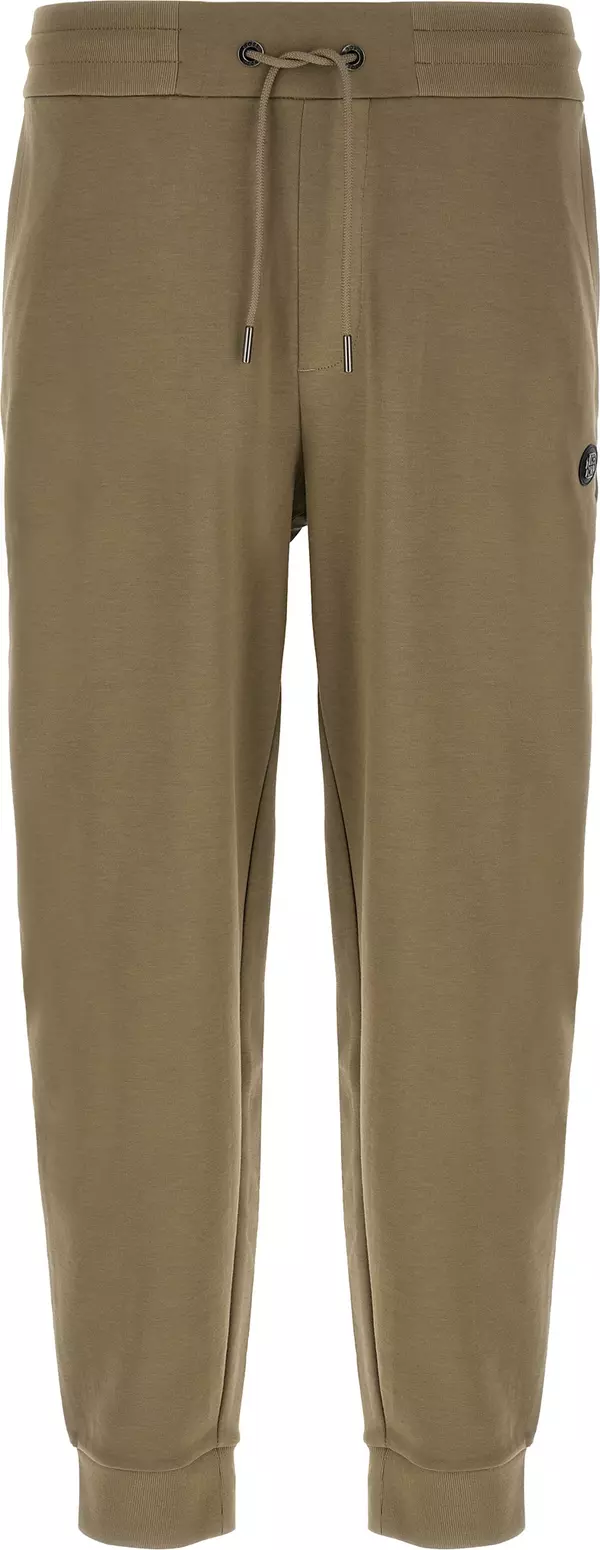 Bicolor Cotton Joggers (Workout Pants)
