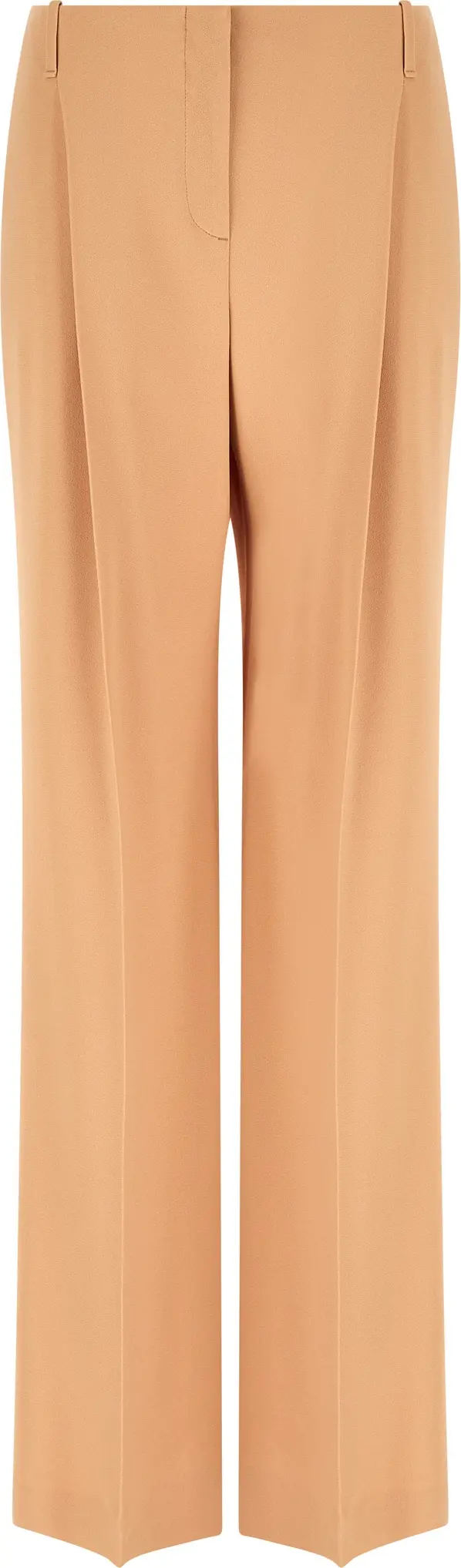 Beige Acetate Casual Pants