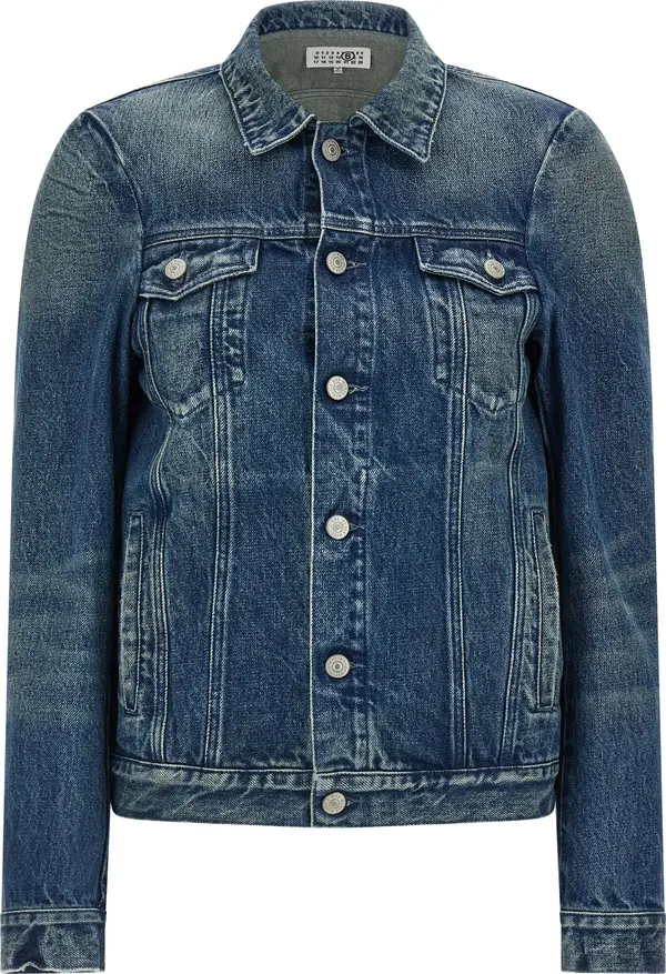 Blue Cotton Denim Jacket