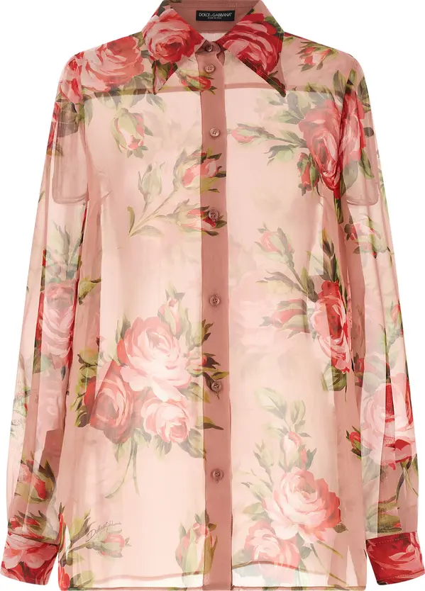 Multicolor Silk Blouse