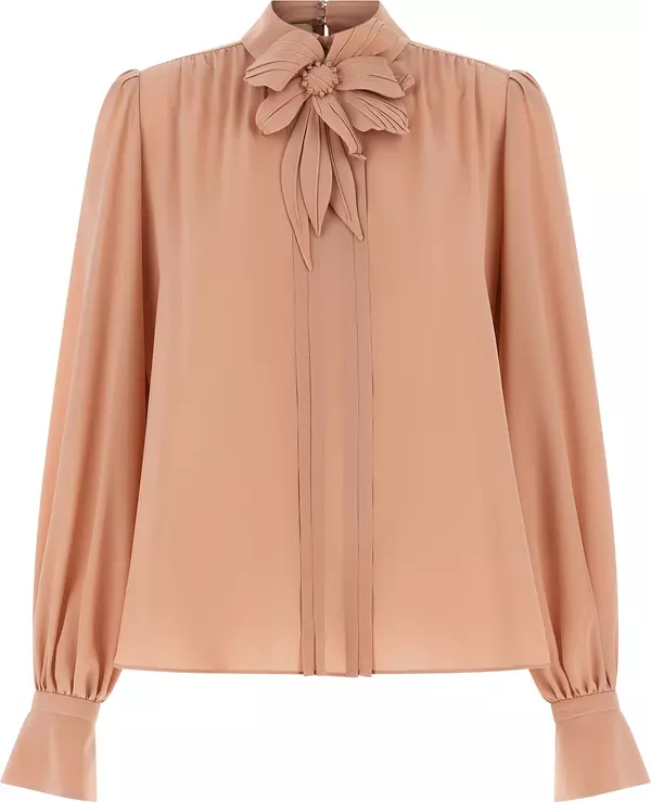 Multicolor Silk Blouse