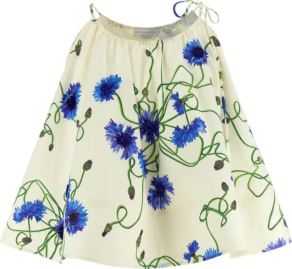 Blue Cotton Blouse
