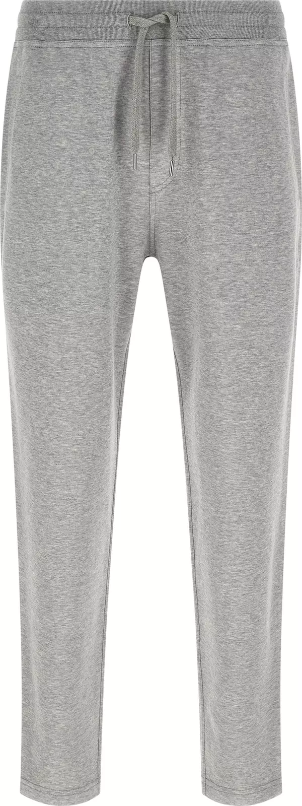 Gray Cotton Athletic Pants