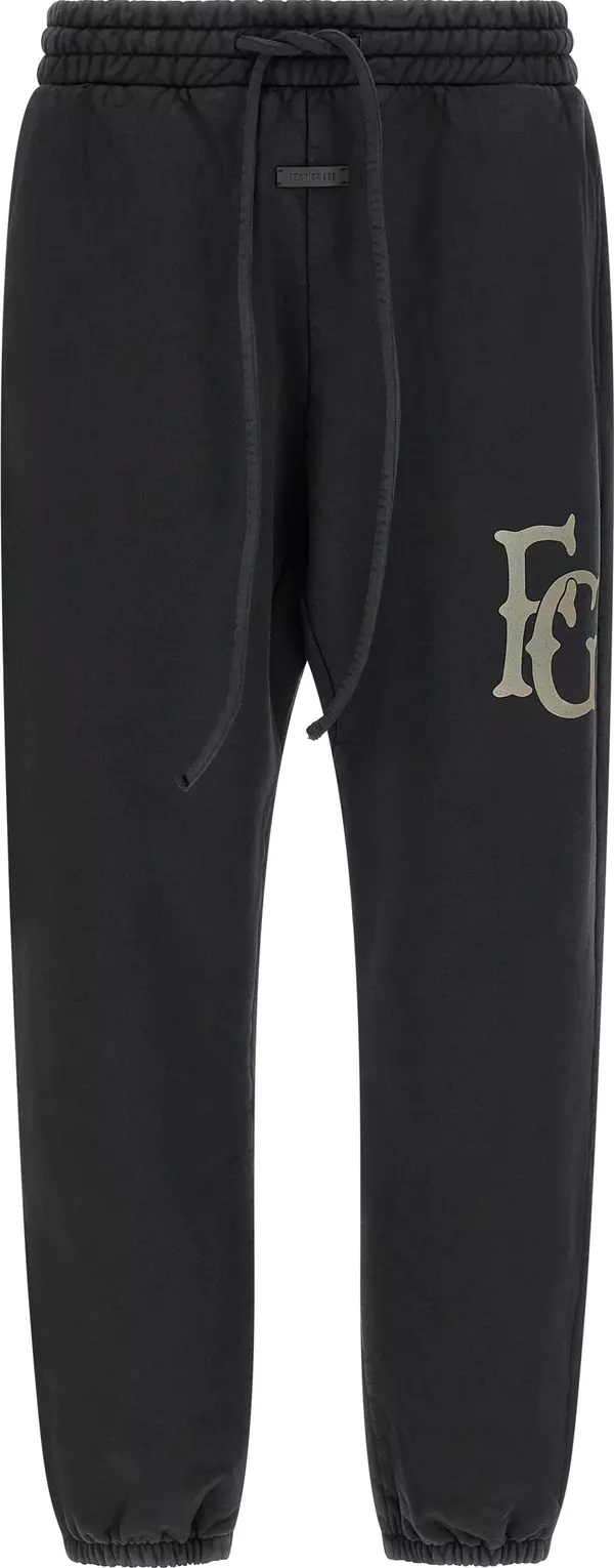 Black Cotton Joggers (Workout Pants)