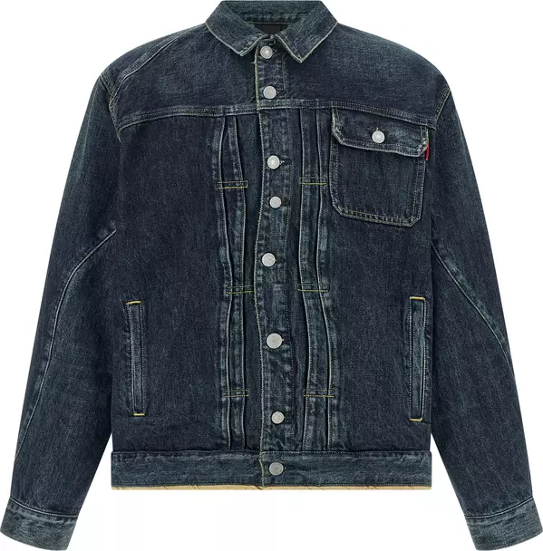 Blue Cotton Denim Jacket
