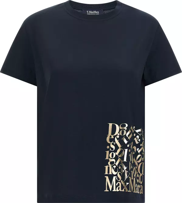 Blue Cotton T-Shirt