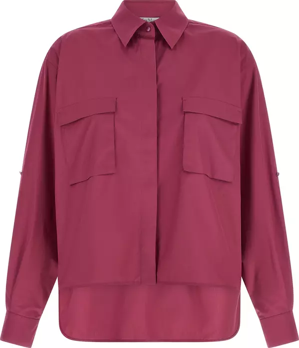 Fuchsia Cotton Blouse
