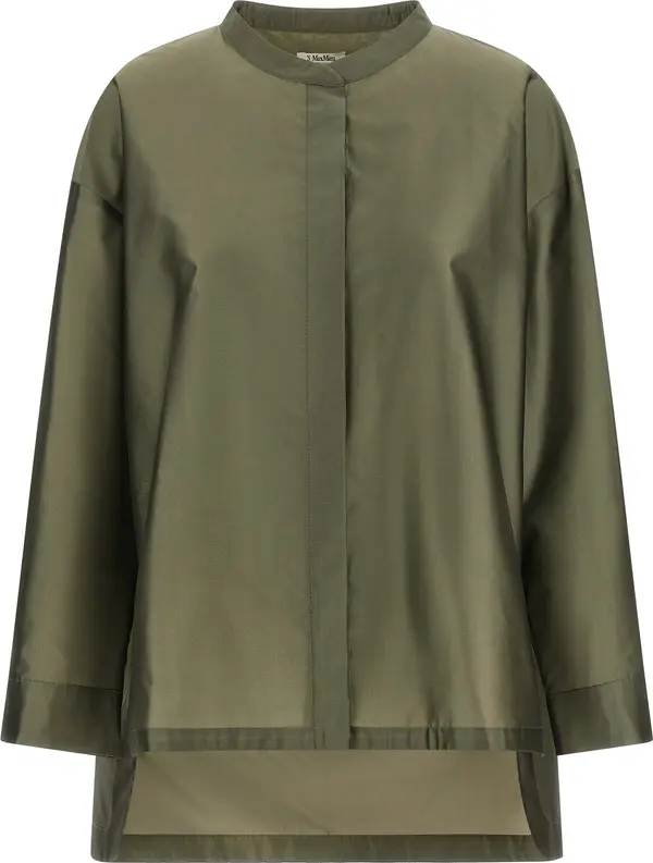Bicolor Polyester Blouse
