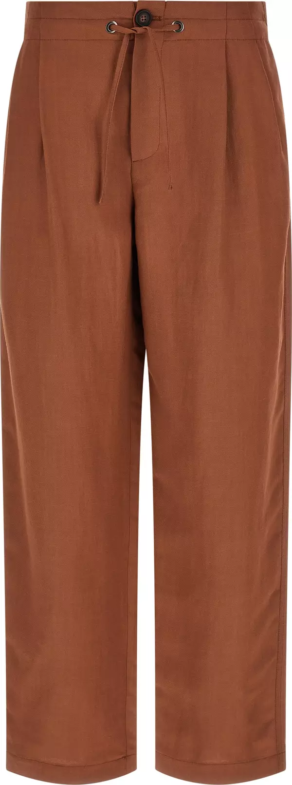 Multicolor Viscose Casual Pants