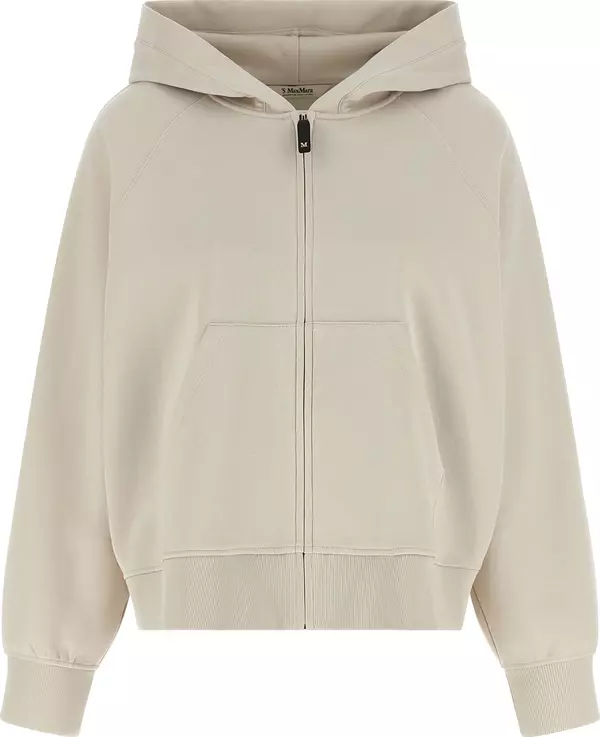 Beige Cotton Sweatshirt