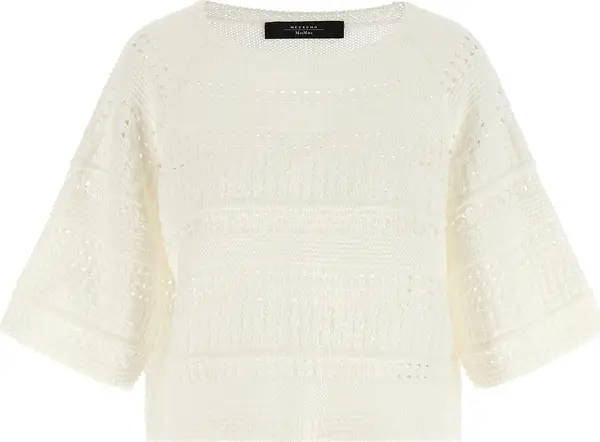 White Cotton Cardigan