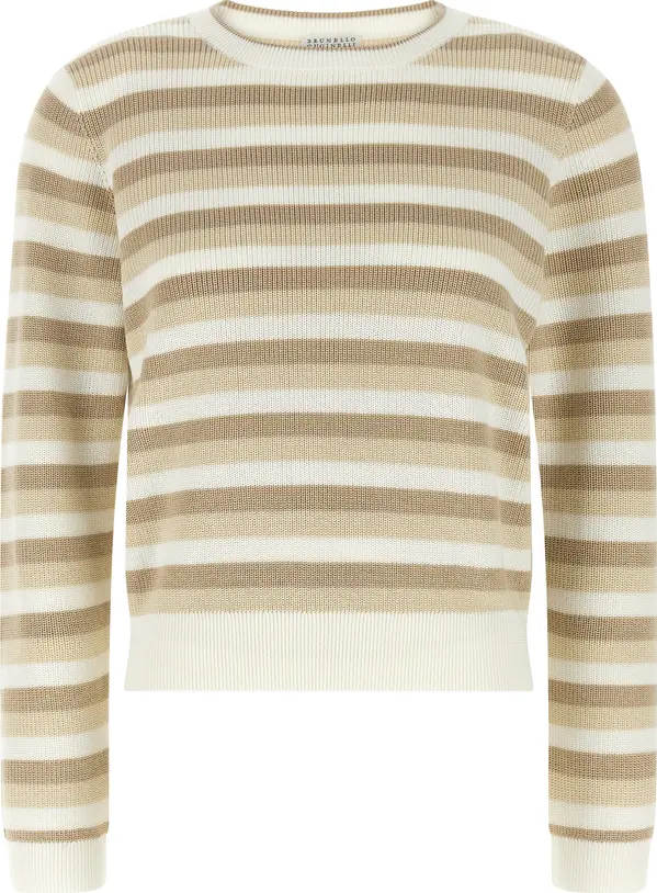 Beige Cotton Cardigan