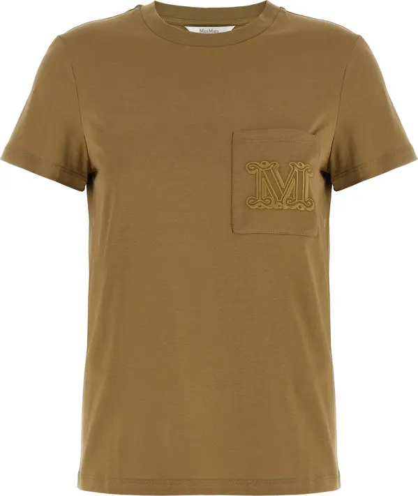 Brown Cotton T-Shirt