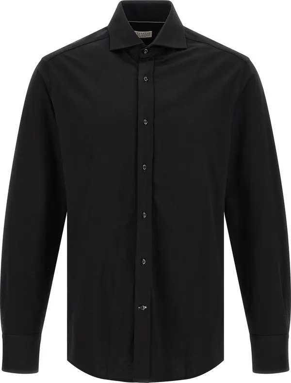 Black Cotton Blouse