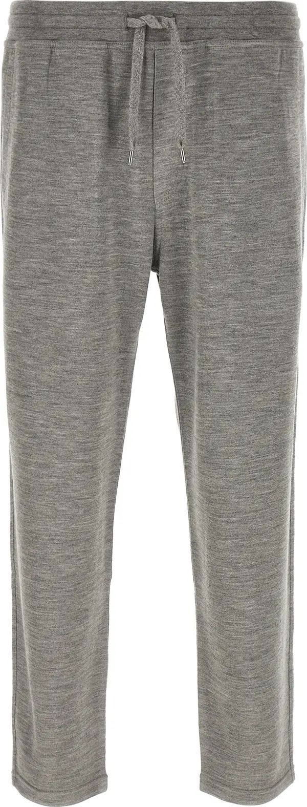 Gray Cashmere Joggers (Workout Pants)
