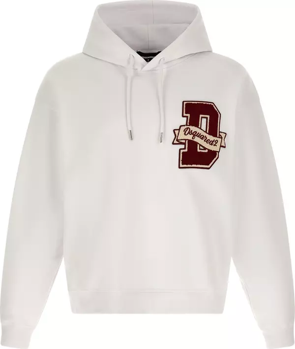 White Cotton Sweatshirt