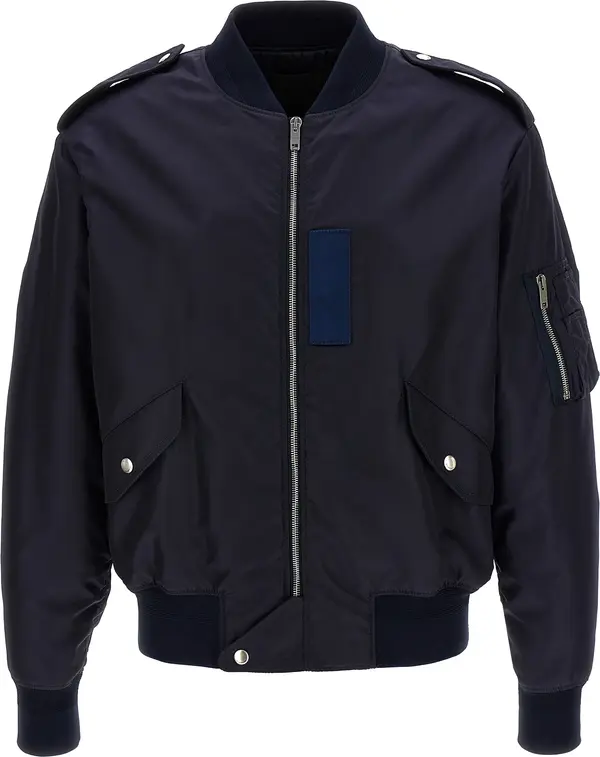 Blue Polyamide Bomber