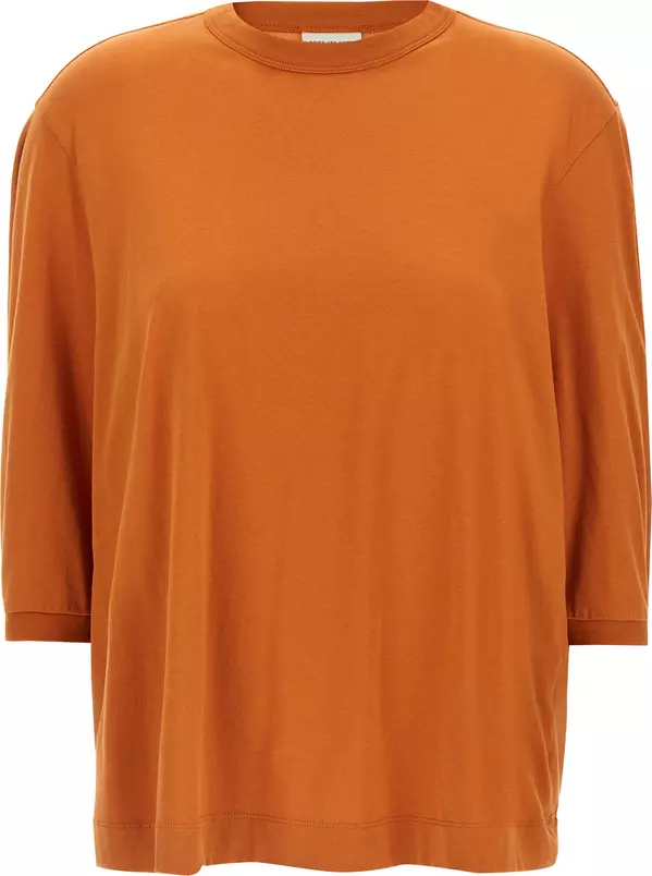 Orange Cotton T-Shirt