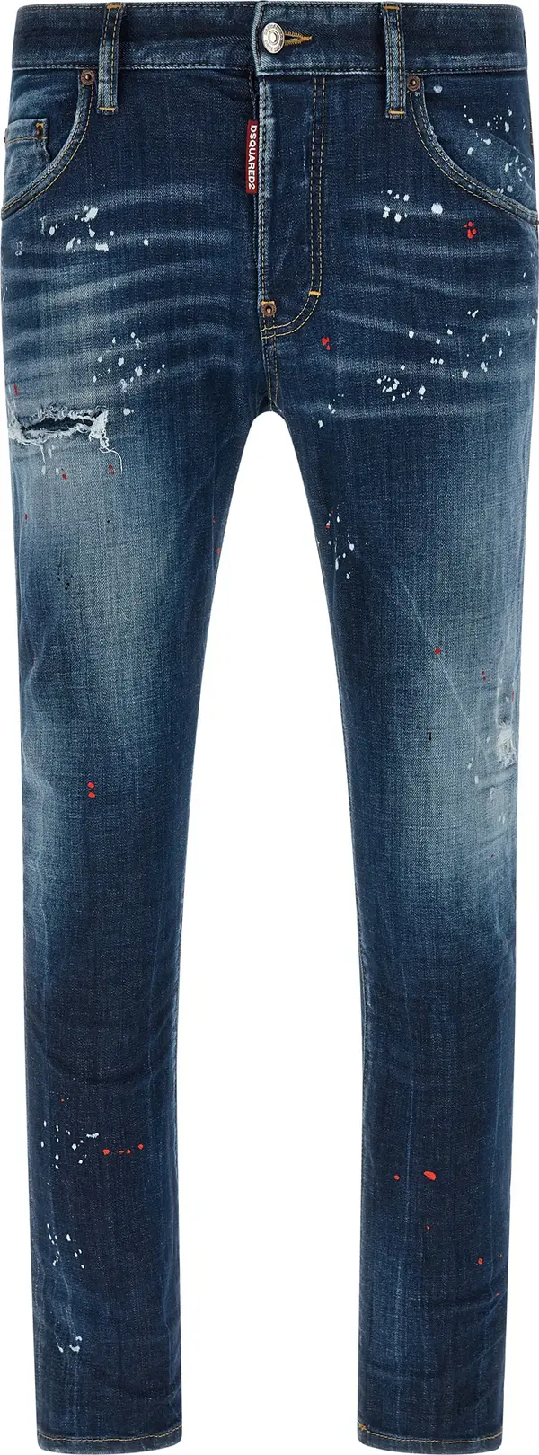 Blue Cotton Jeans Denim