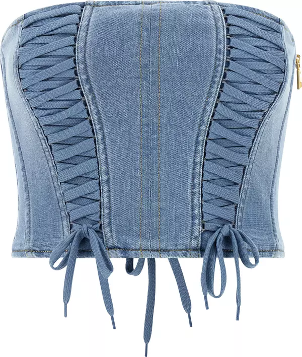 Blue Cotton Blouse
