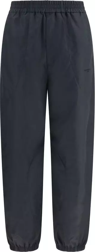 Black Cotton Joggers (Workout Pants)