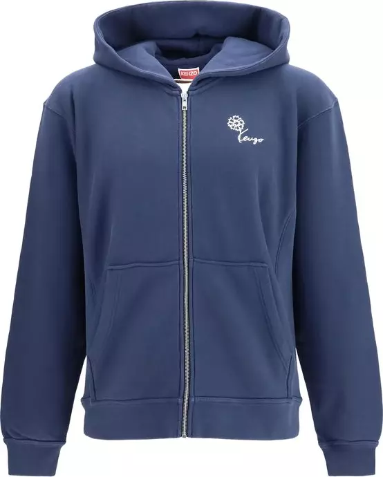 Blue Cotton Sweatshirt