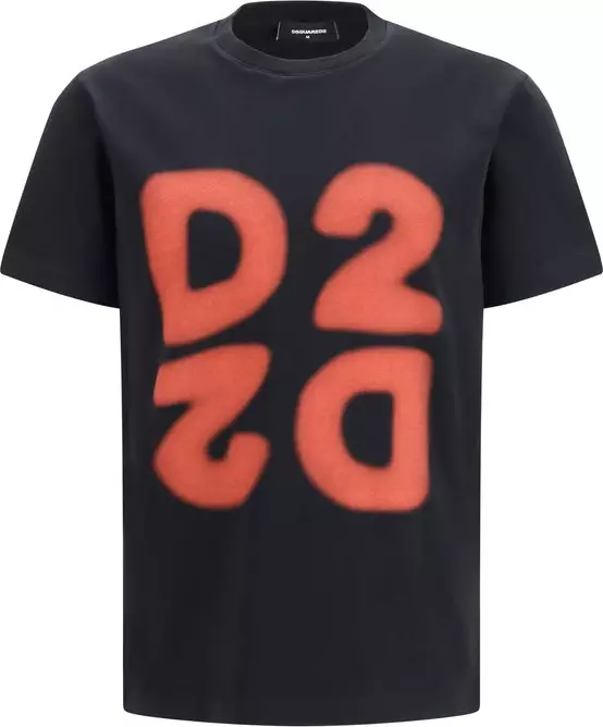 Black Cotton T-Shirt