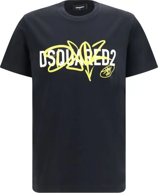 Black Cotton T-Shirt