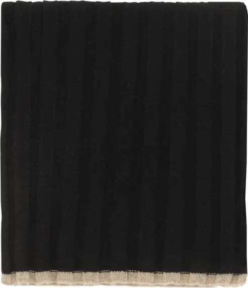 Black Cashmere Scarf