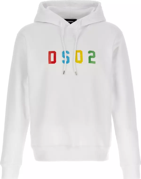 White Cotton Sweatshirt