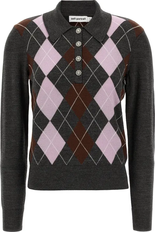 Gray Wool Cardigan