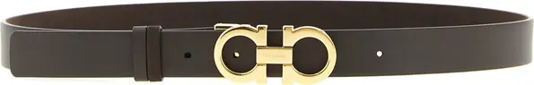 Brown Calfskin Regular Belt