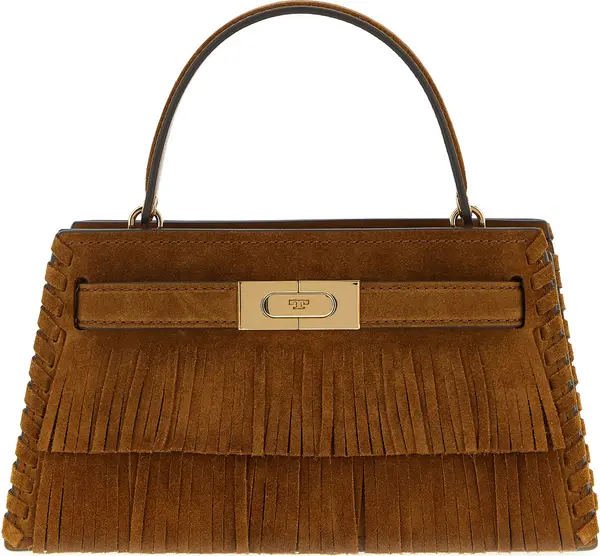 Brown Bovine Leather Handbag