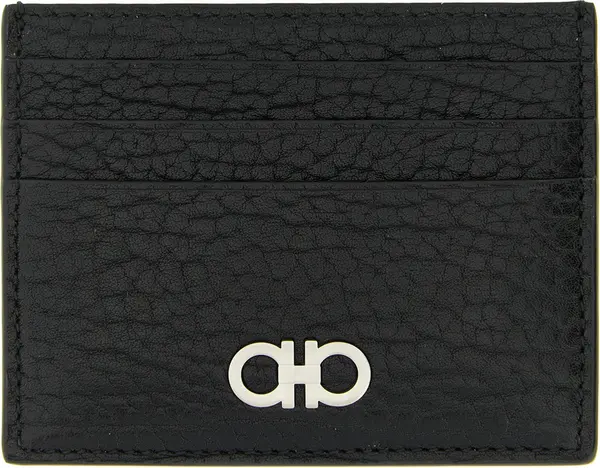 Black Calfskin Cardholder