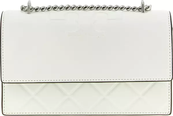 White Goatskin Crossbody Bag