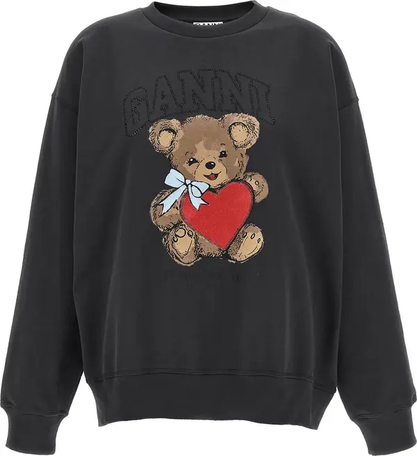 Black Organic Cotton Sweatshirt