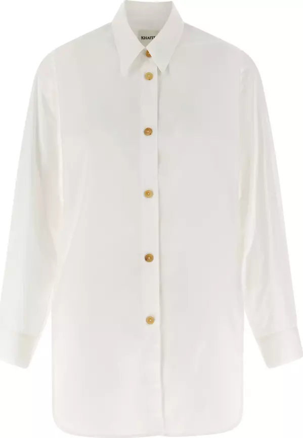 White Cotton Blouse