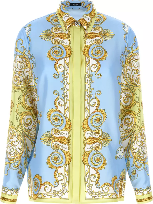 Multicolor Silk Blouse