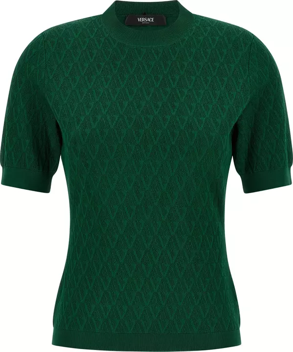 Bicolor Viscose T-Shirt