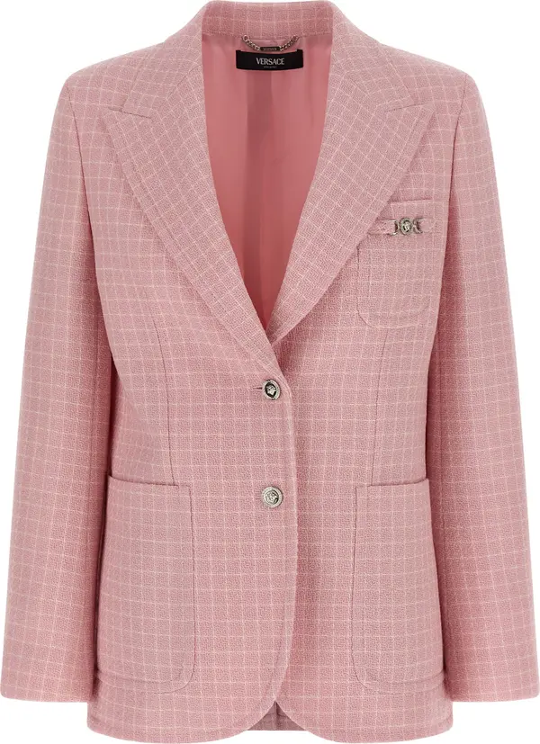 Multicolor Virgin Wool Blazer