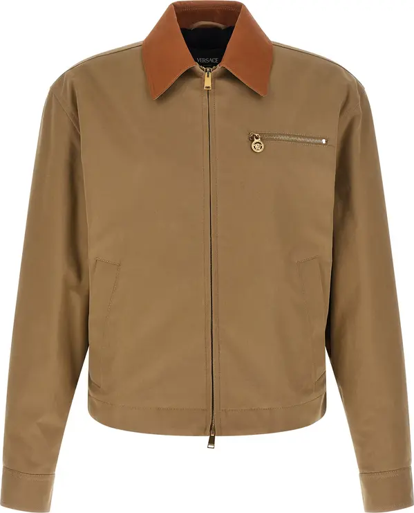 Beige Cotton Jacket
