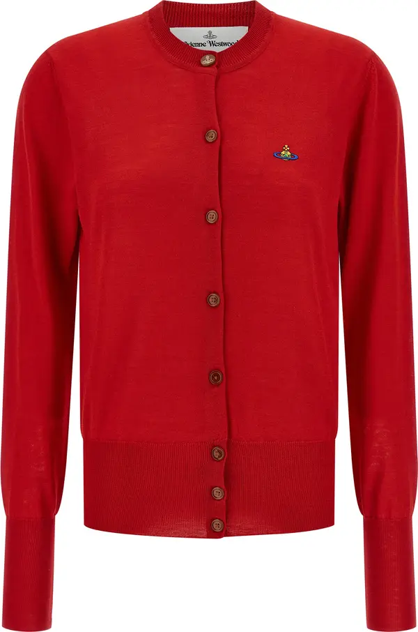 Multicolor Wool Cardigan