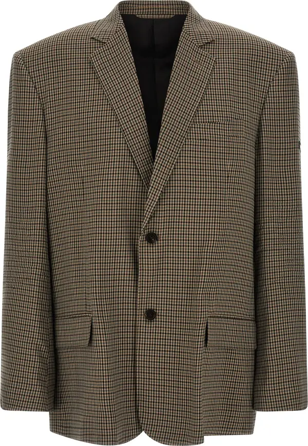 Brown Lyocell Blazer