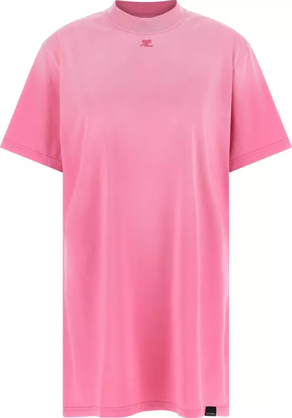 Multicolor Cotton Short Dress