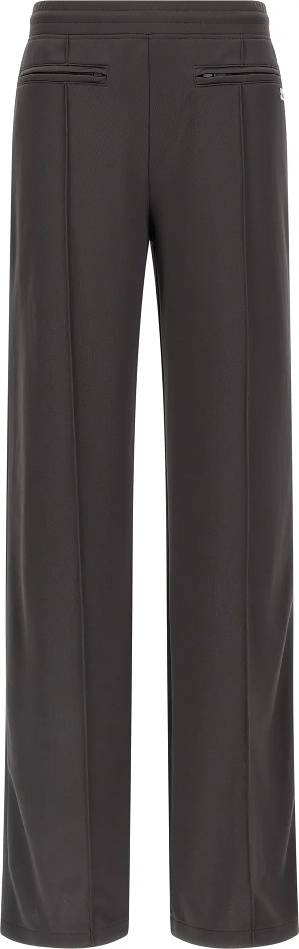 Gray Polyester Joggers (Workout Pants)